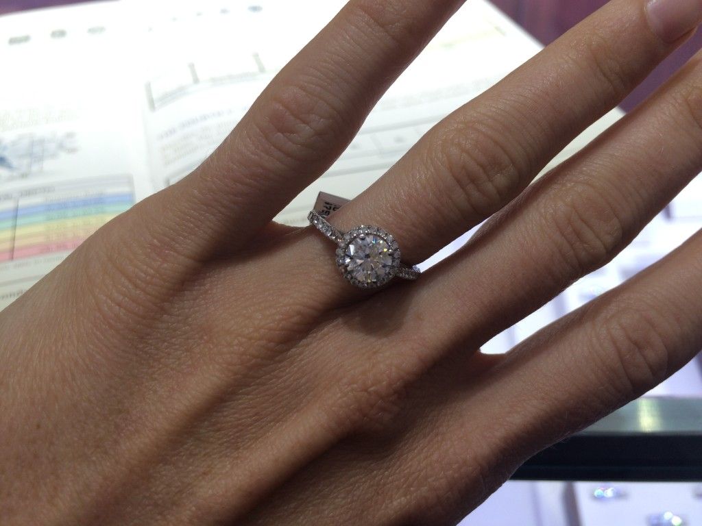 Diamonds Direct engagement ring
