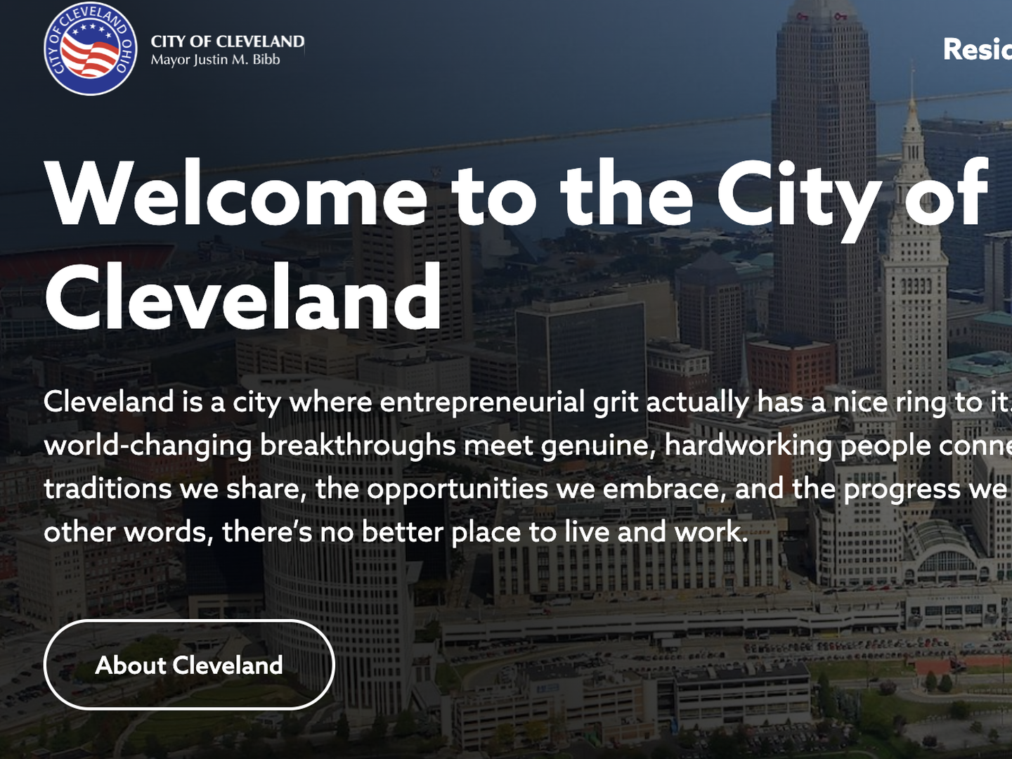 City of Cleveland unveils new website, finally - Axios Cleveland