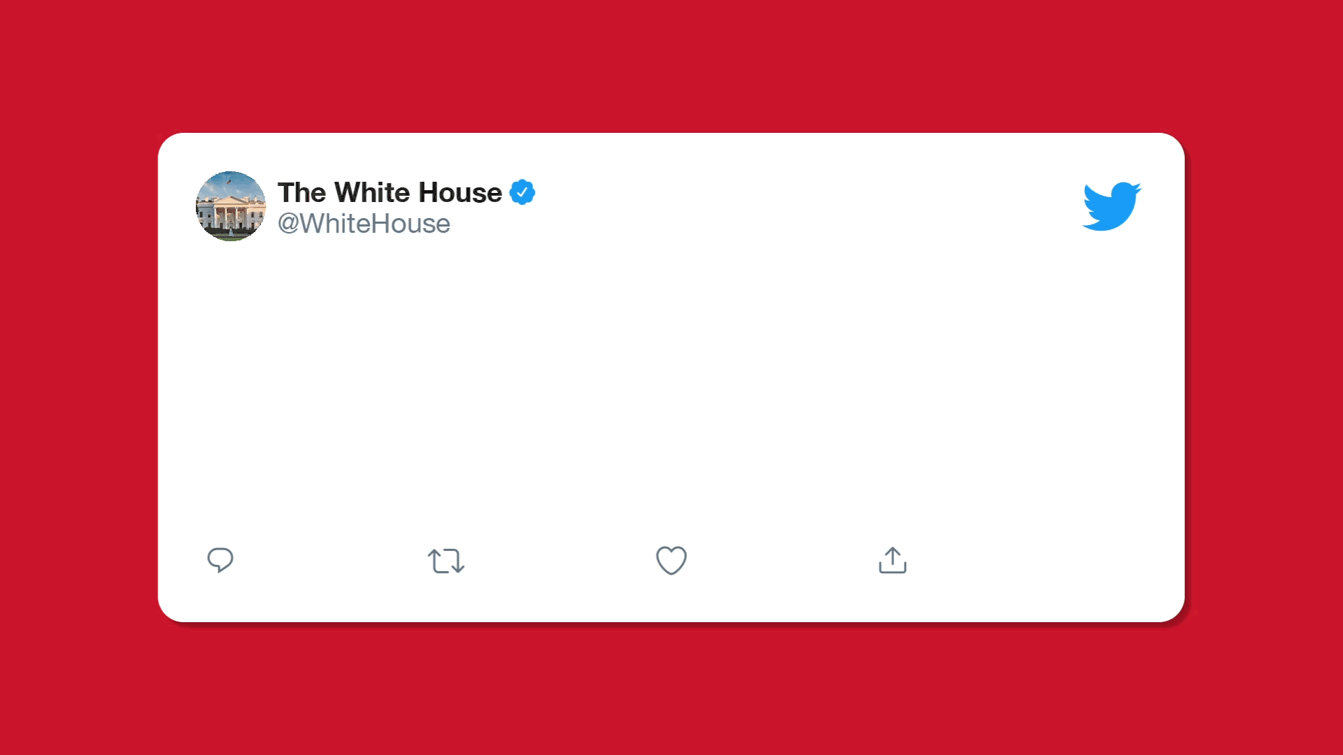 White House tweet gif