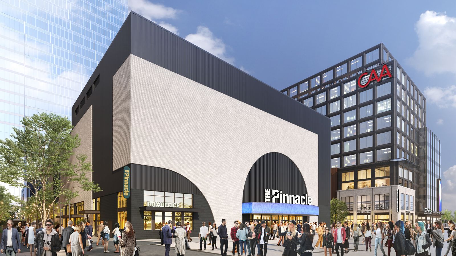 The Pinnacle concert hall coming to Nashville Yards - Axios Nashville