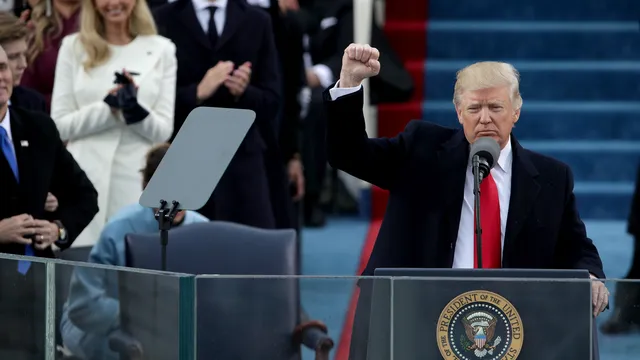 Companies donating to Trump's inauguration include Amazon, Meta, GM