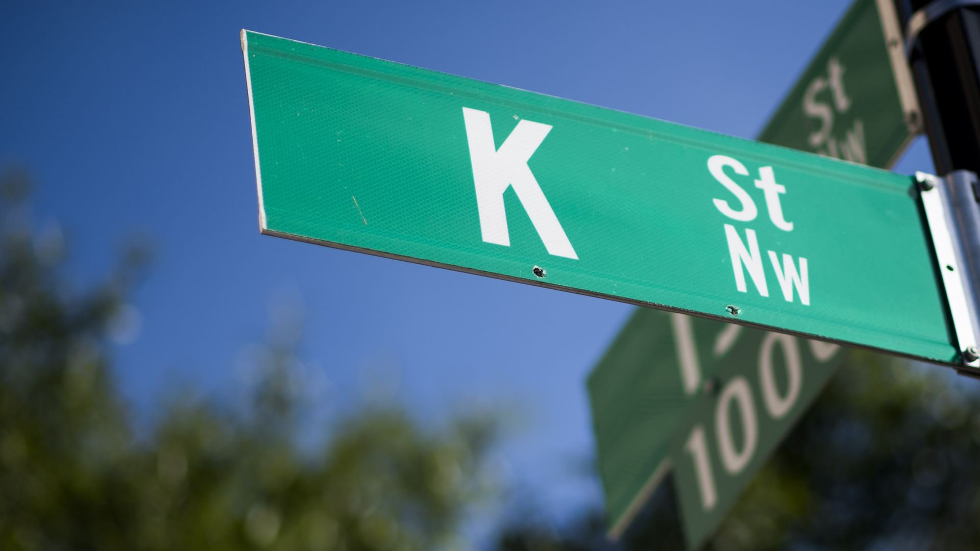 15th and K Street in Washington, D.C.