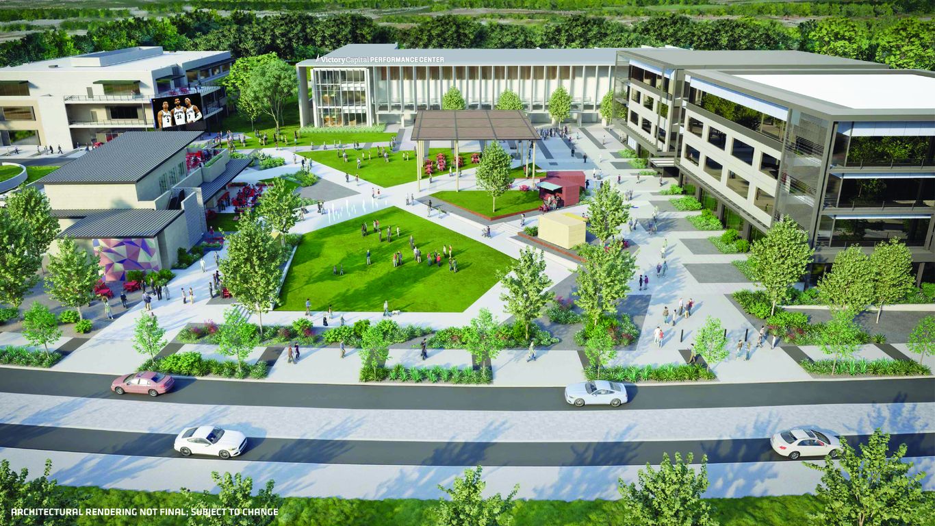 Spurs Frost Plaza Opening In San Antonio At The Rock Axios San Antonio spurs-frost-plaza-opening-in-san-antonio-at-the-rock-axios-san-antonio