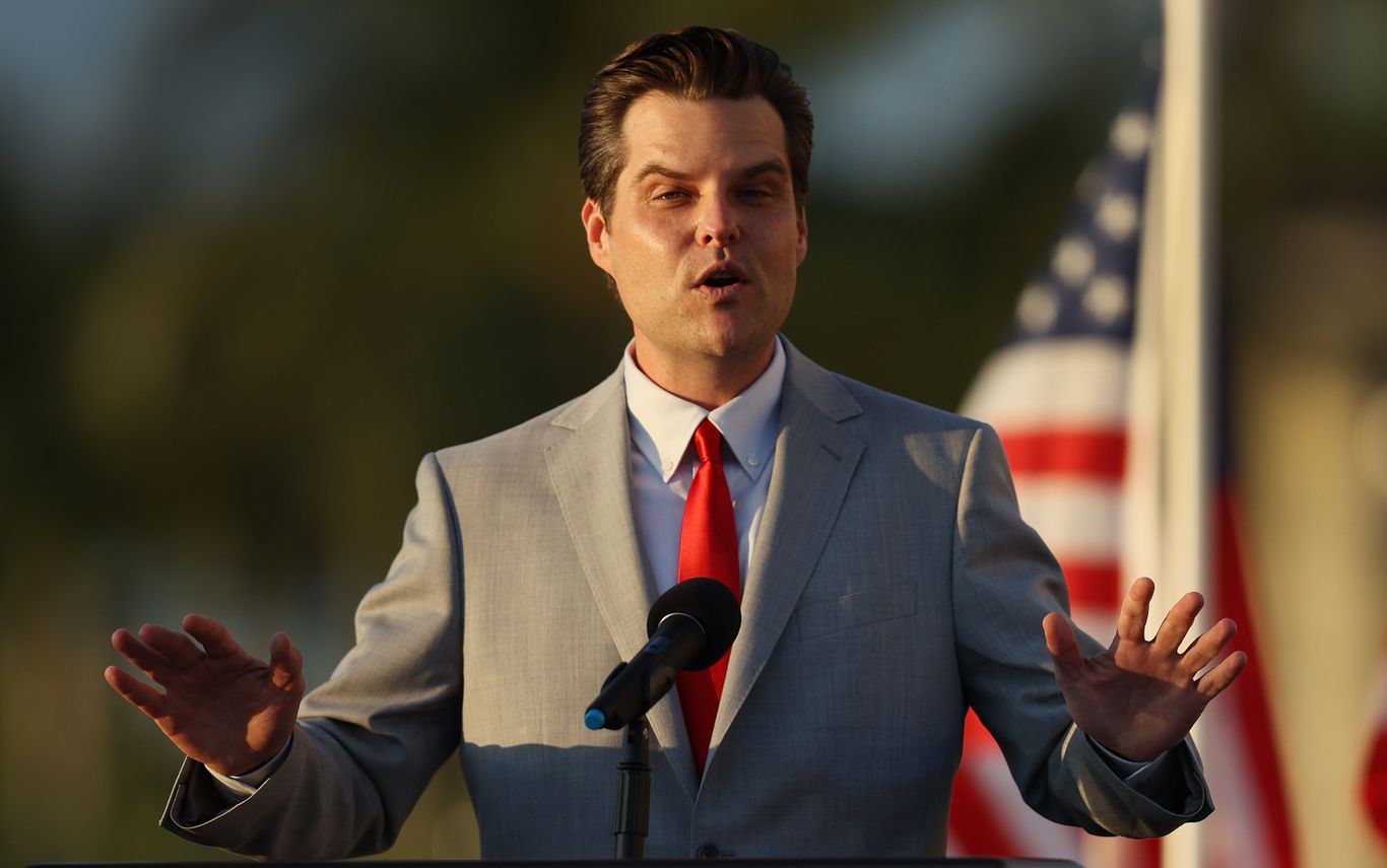 Matt Gaetz And Marjorie Taylor Greene Launch America First Tour Axios