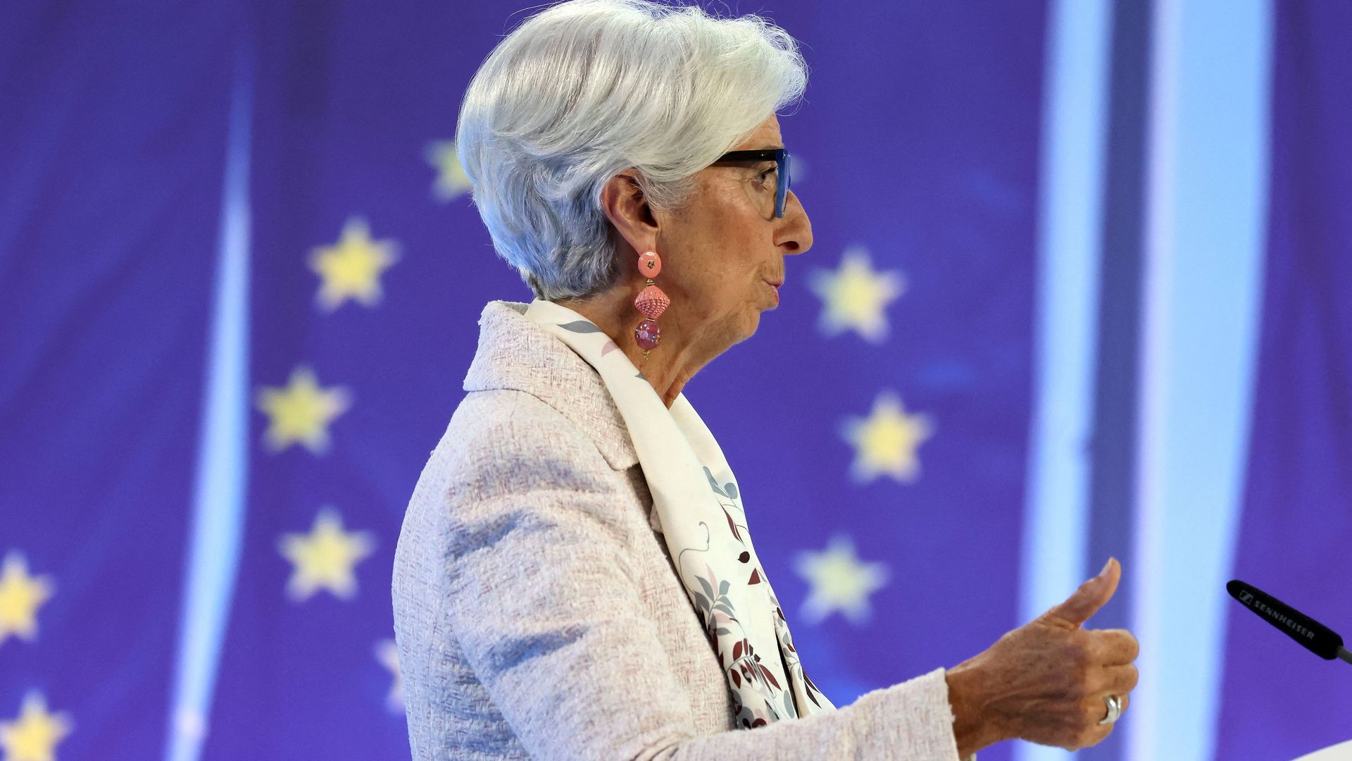 ECB President Christine Lagarde