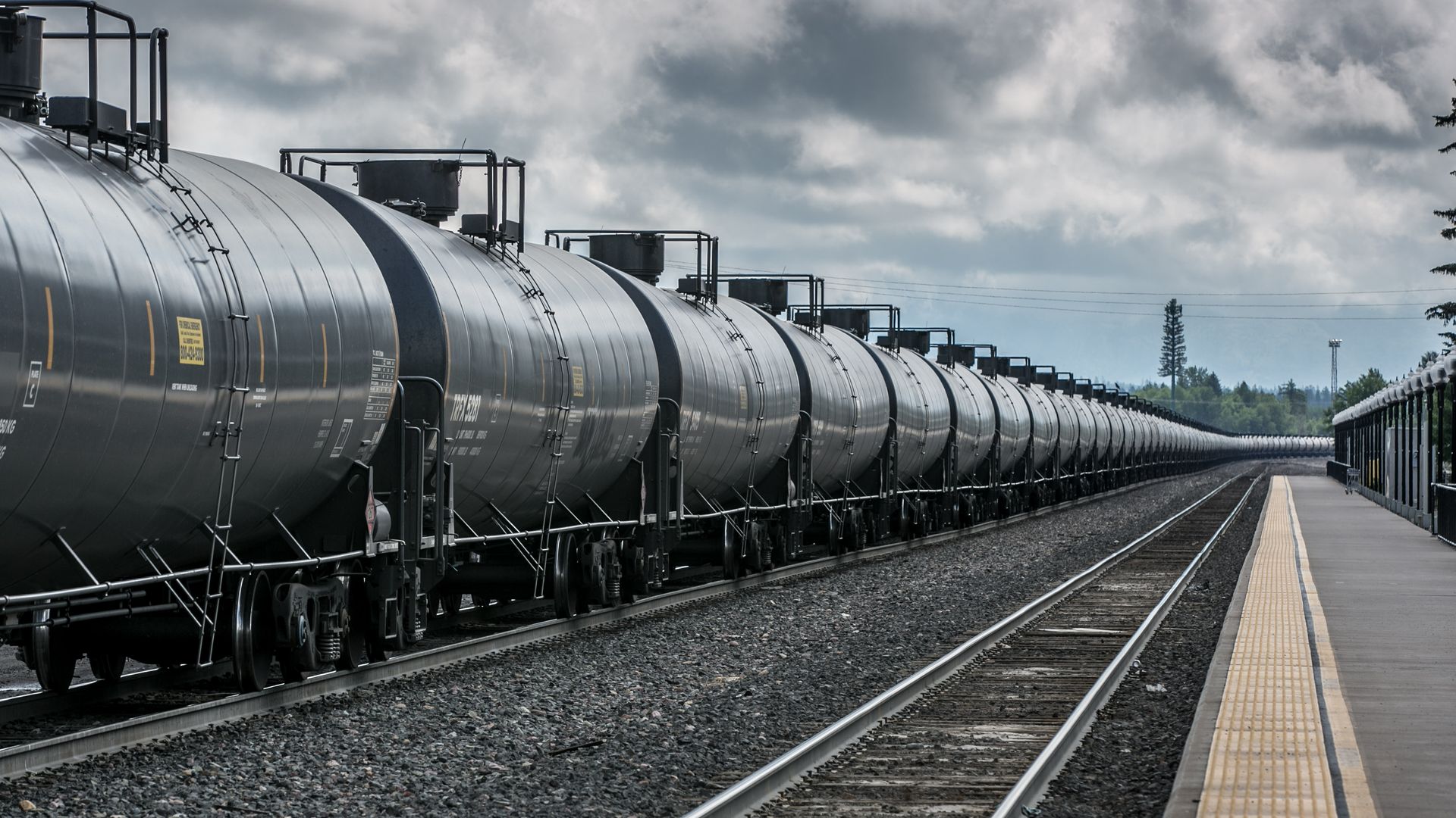 OIl tankers in Montana