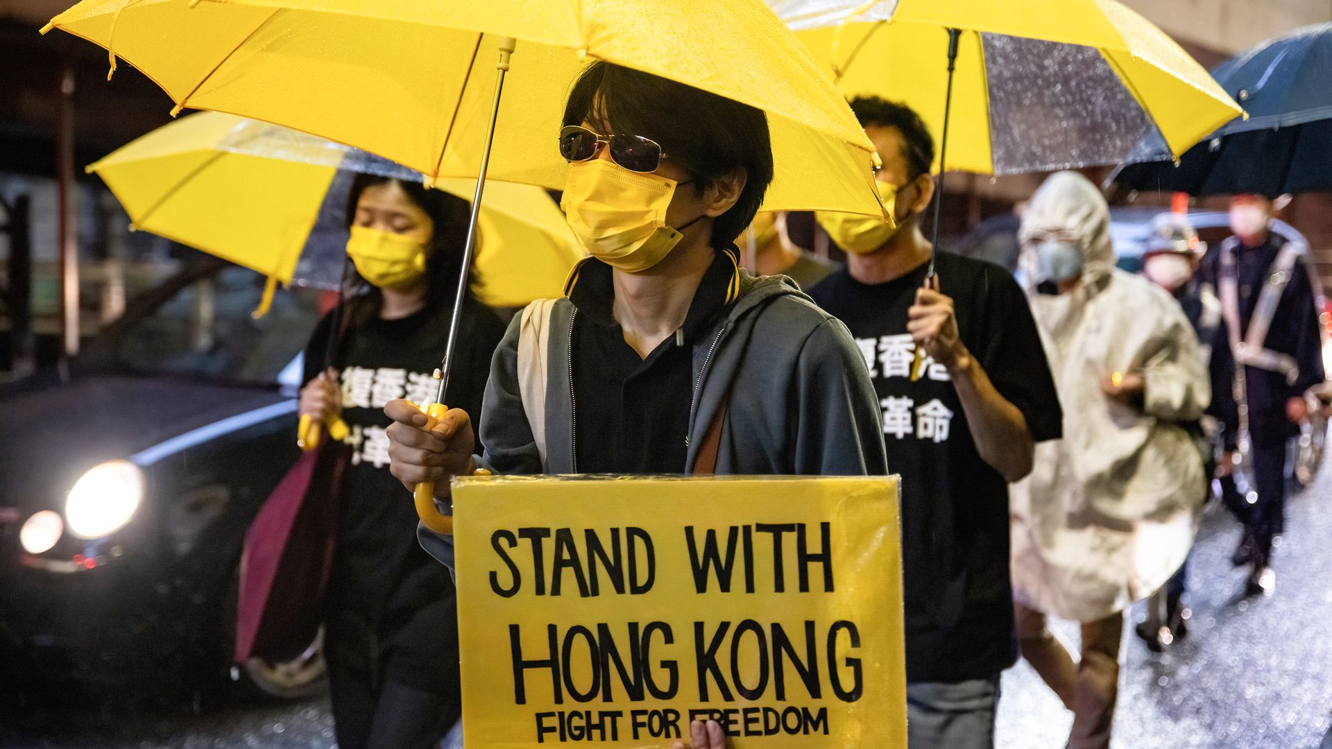 Hong Kong protester