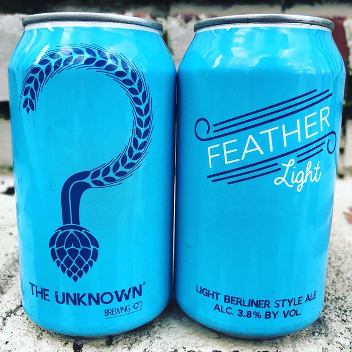 feather-light-cans-charlotte-unknown-brewing