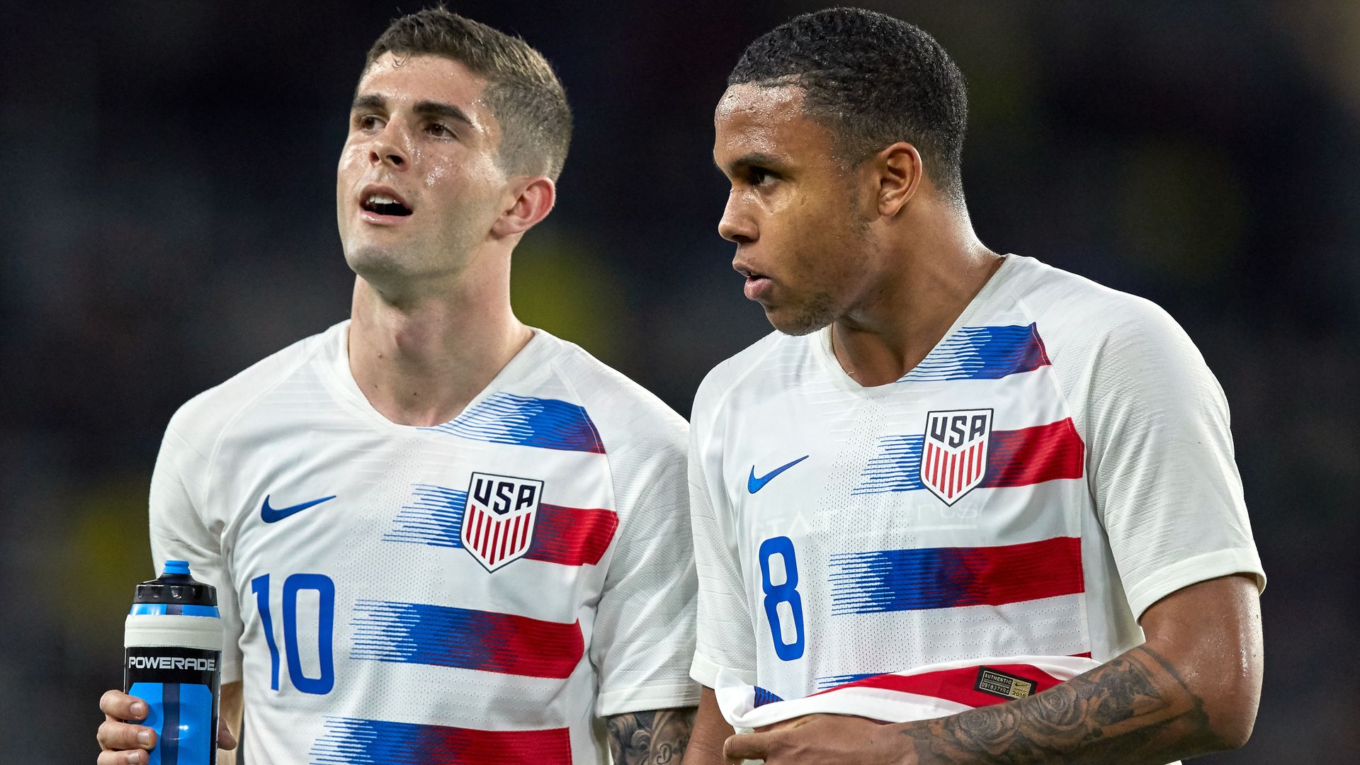 Christian Pulisic and Weston McKennie