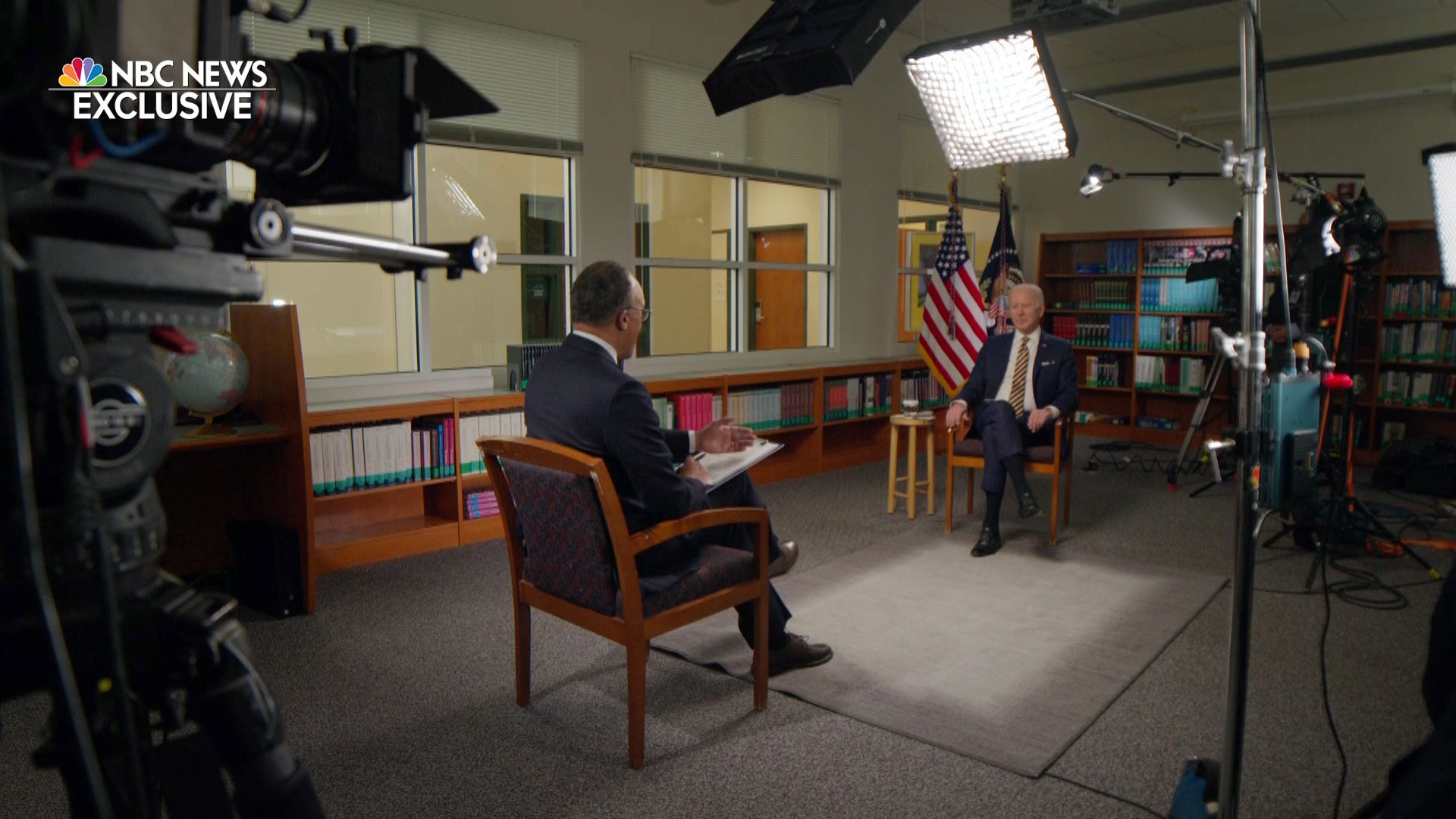 Lester Holt interview with Biden