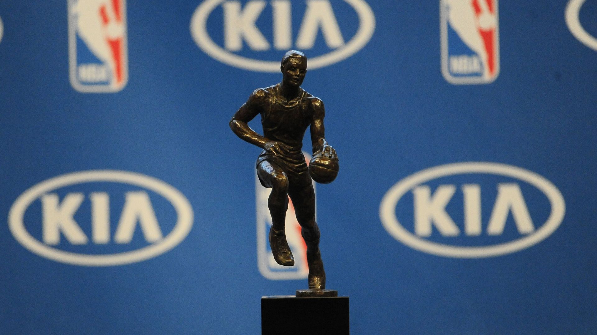 nba mvp trophy