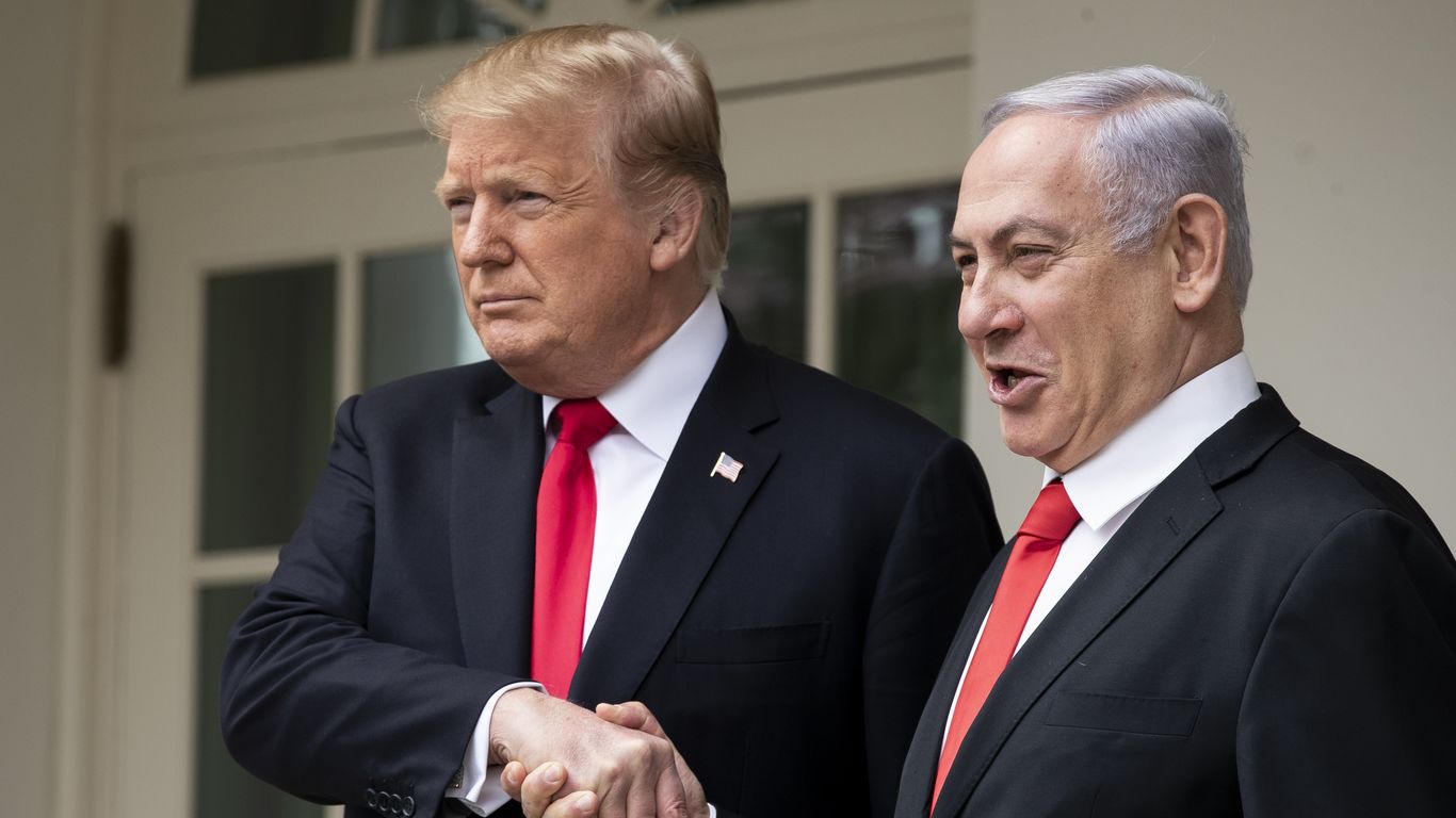 Trump Calls Netanyahu's Election Victory "a Good Sign For Peace"