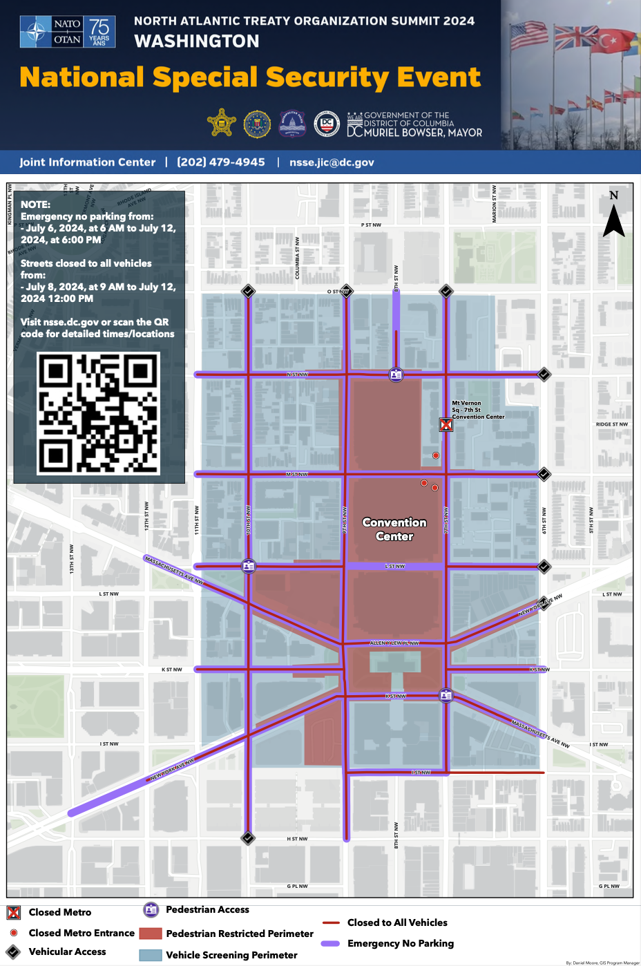 DC road closures, security checkpoints for NATO Summit Axios