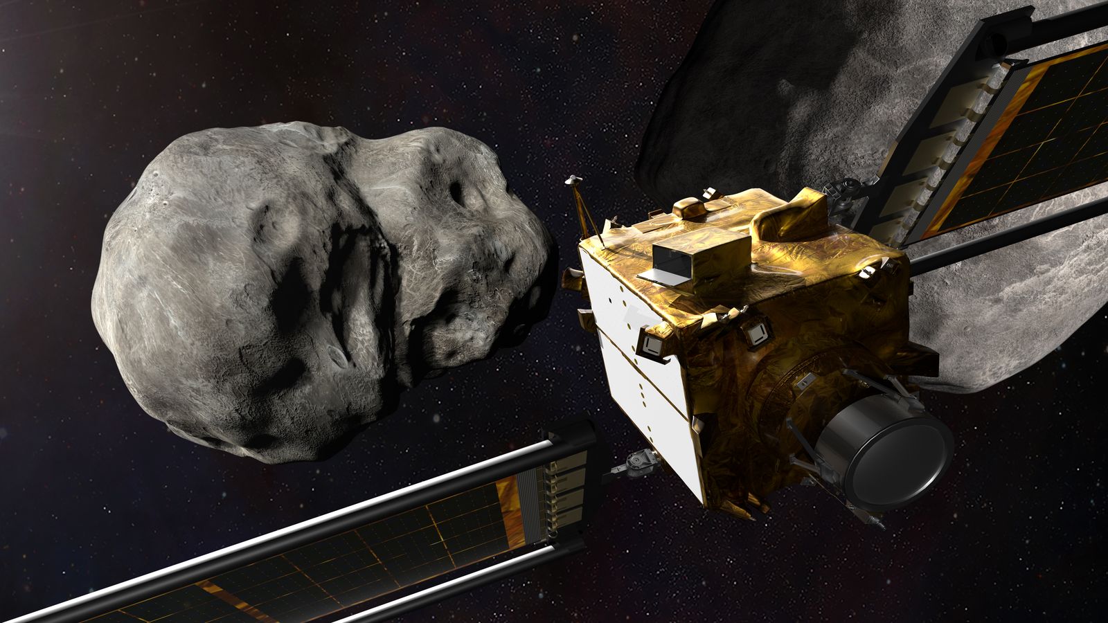 NASA Successfully Crashes Satellite Into Asteroid