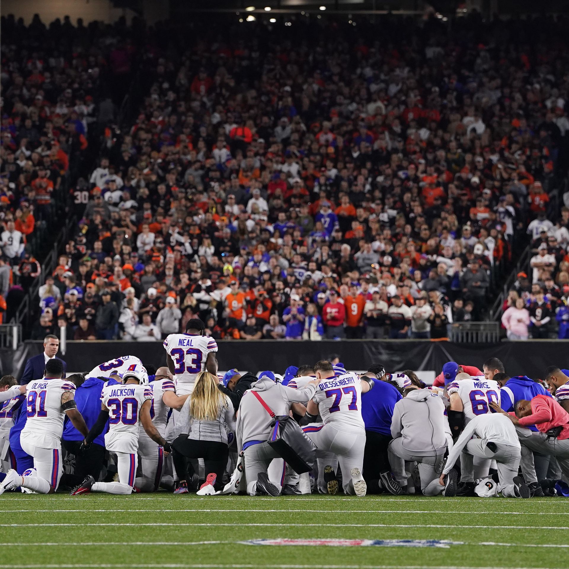 Bills-Bengals won't resume game this week following Hamlin incident, Week  18 unchanged