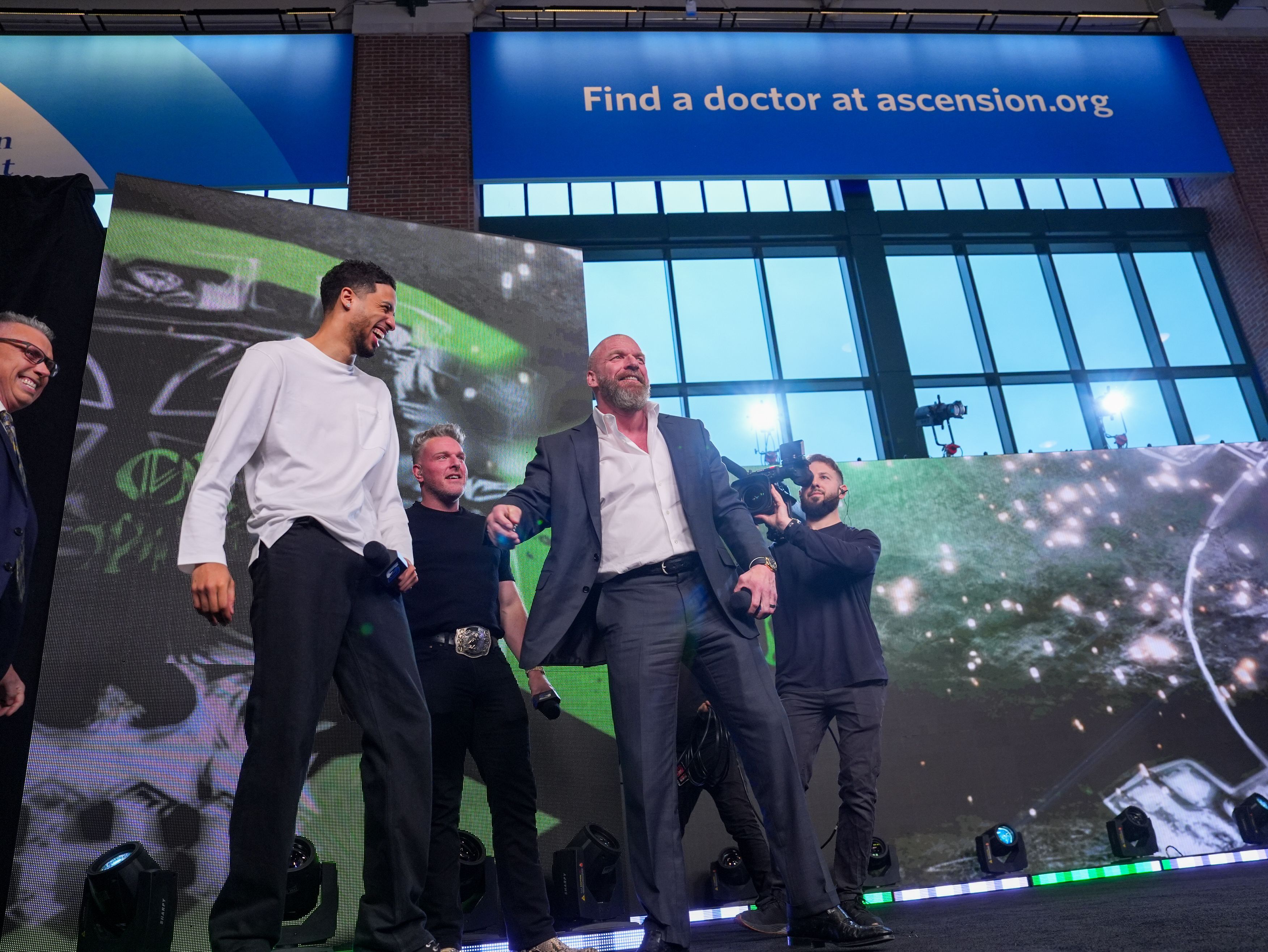 WWE community celebration in Indianapolis 