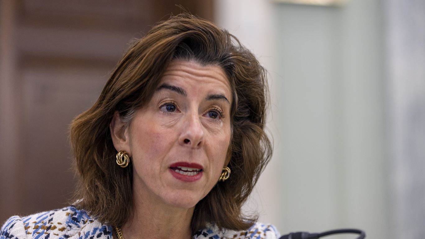 Commerce Secretary Gina Raimondo: 