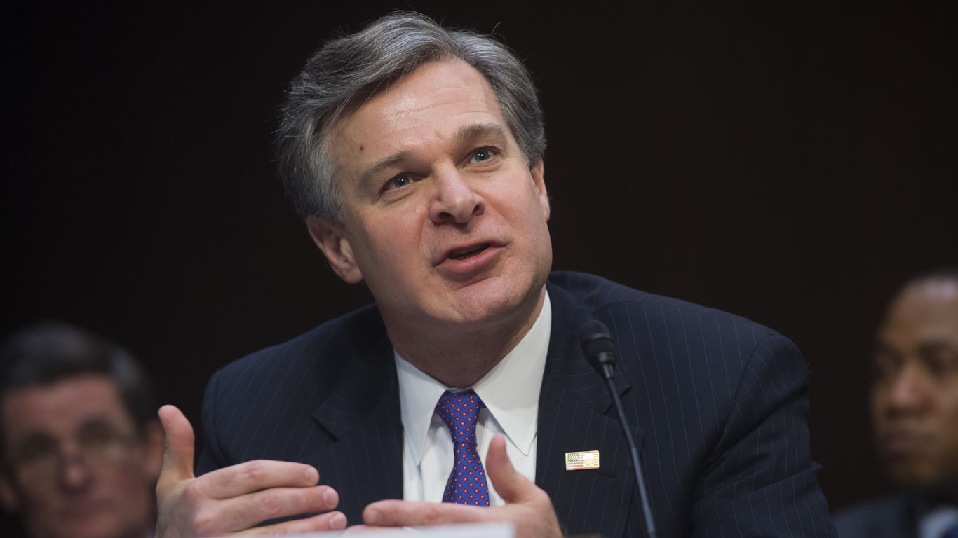 FBI Director Christopher Wray Says Comey Report "identifies Errors Of ...