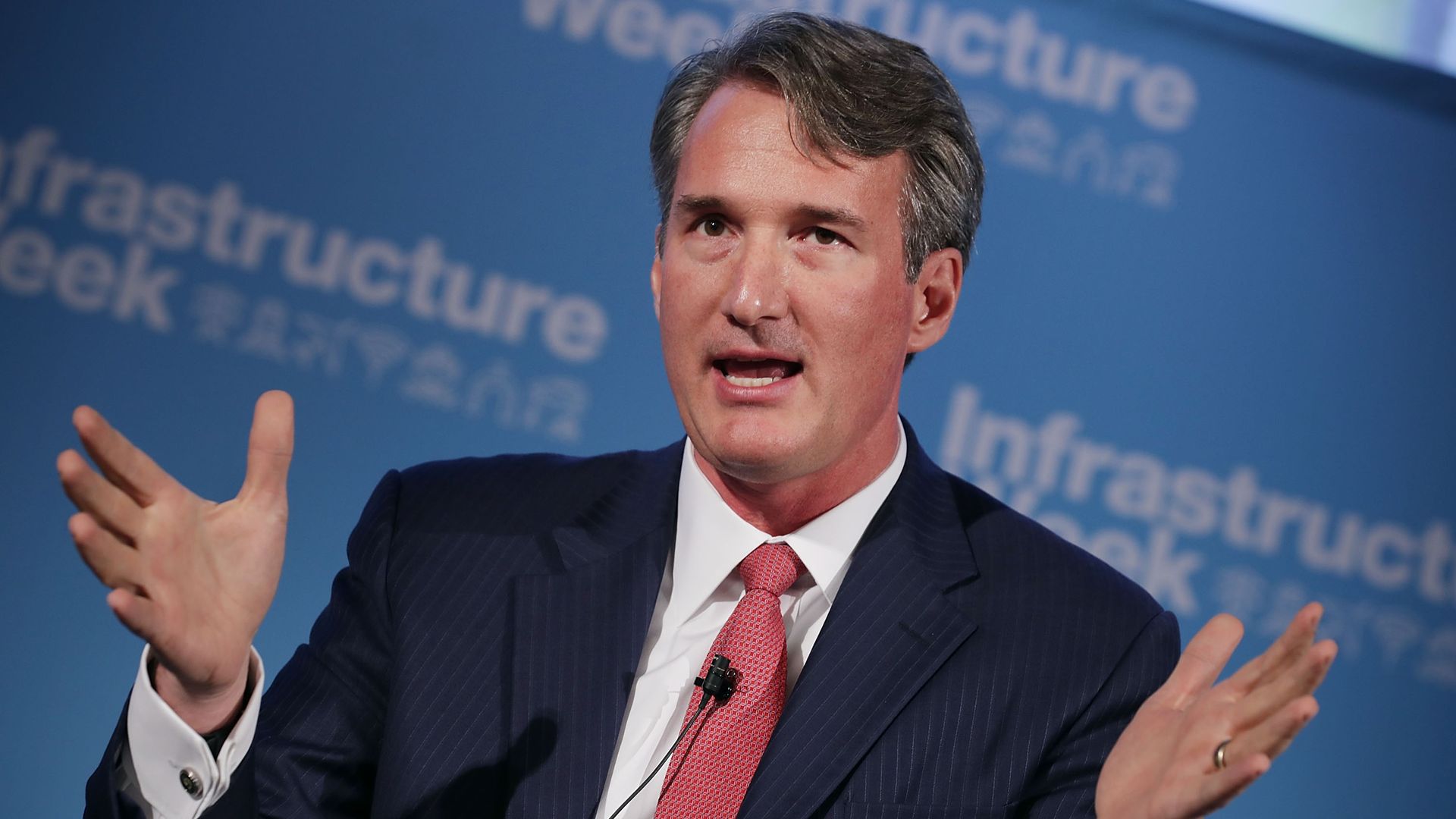 The Carlyle Group's Glenn Youngkin at a conference.