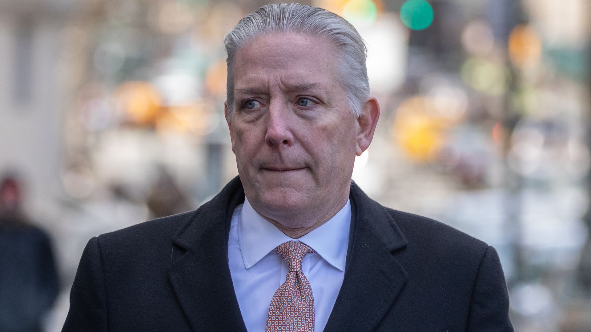 Charles McGonigal, former head of counterintelligence for the FBI New York City field office, arriving at a court house in New York in March 2023.