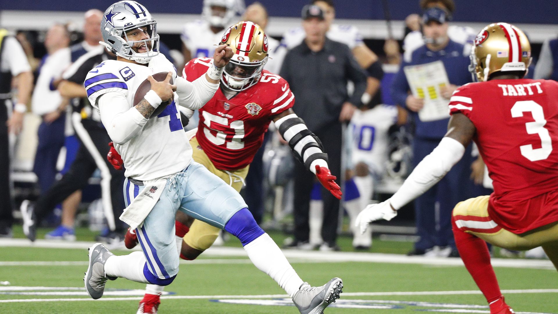 What you need to know about the Cowboys-49ers game - Axios Dallas