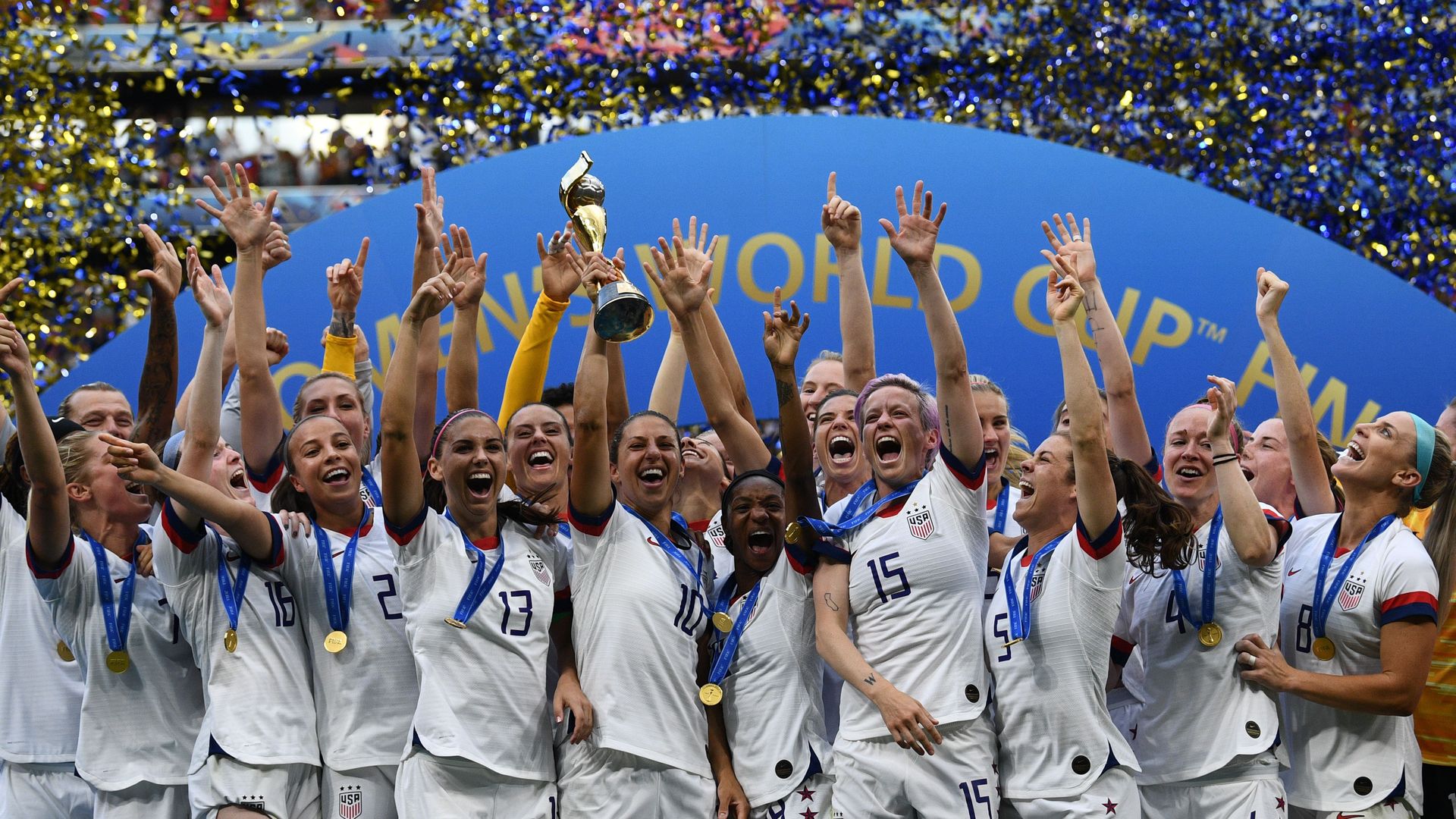 Women S World Cup U S Beats Netherlands In France Final In Photos Axios