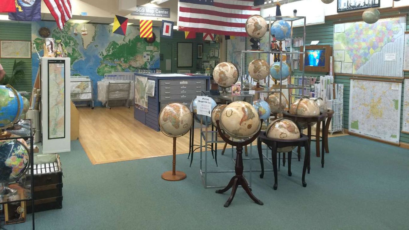 I Ve Been Driving Past The Map Shop Every Single Day For Years And 