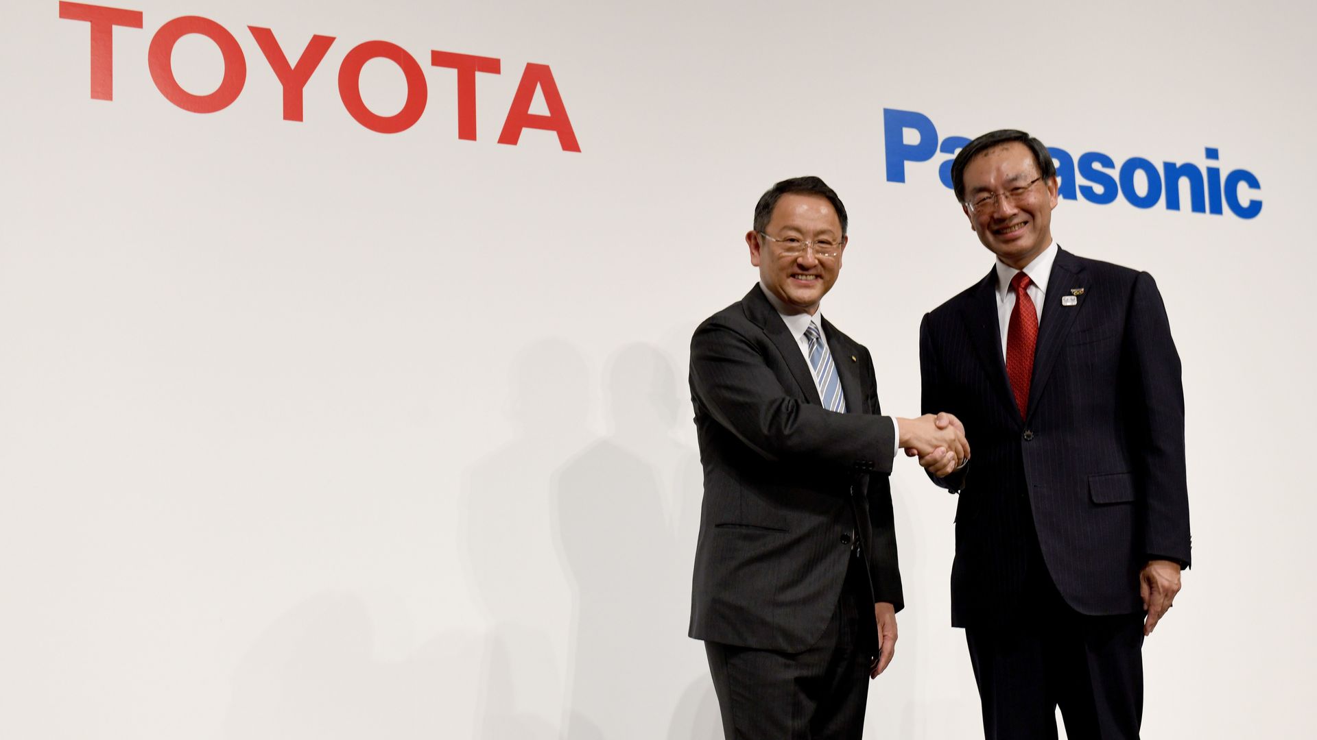 Toyota and Panasonic presidents