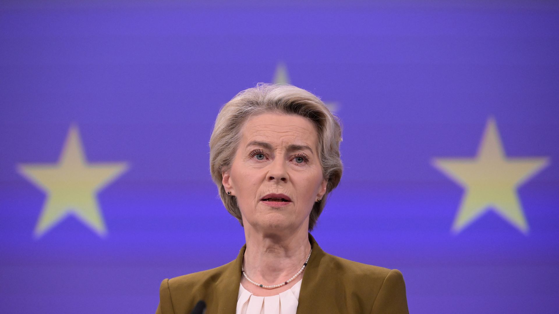 European Commission president Ursula von der Leyen.