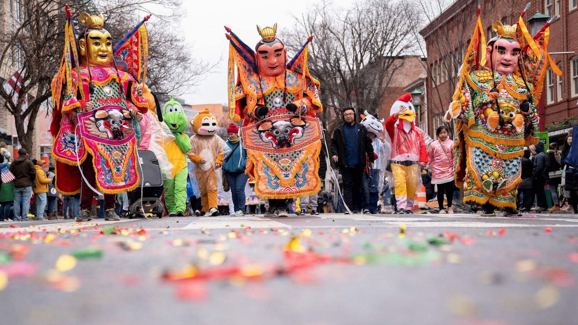  Lunar New Year Parade in the Chinatown neighborhood of DC 