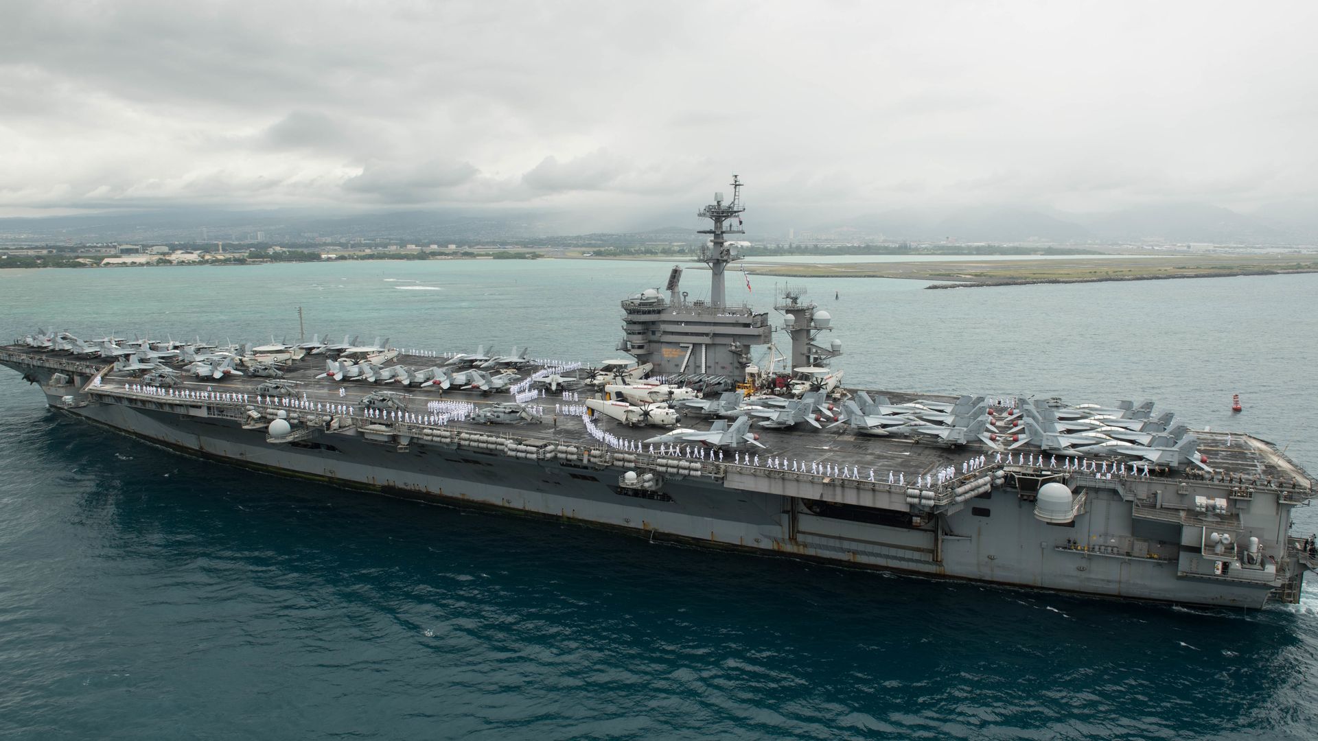 The USS Theodore Roosevelt