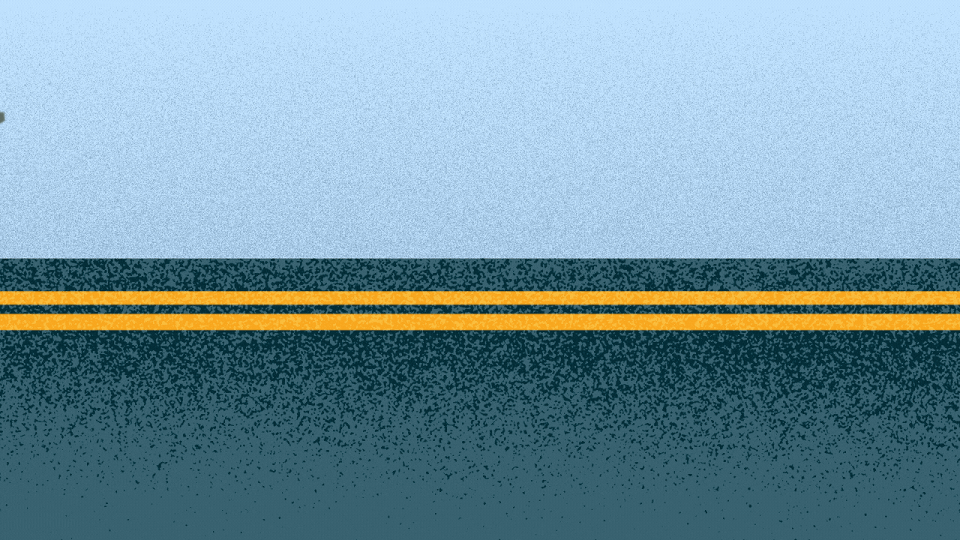 Illustration of an anvil with tires like a 5-axle truck driving down the street, cracking the pavement.