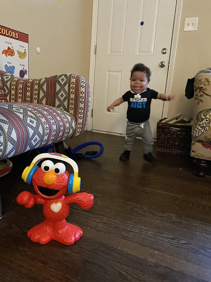 Amie Kiehn and son Tripp