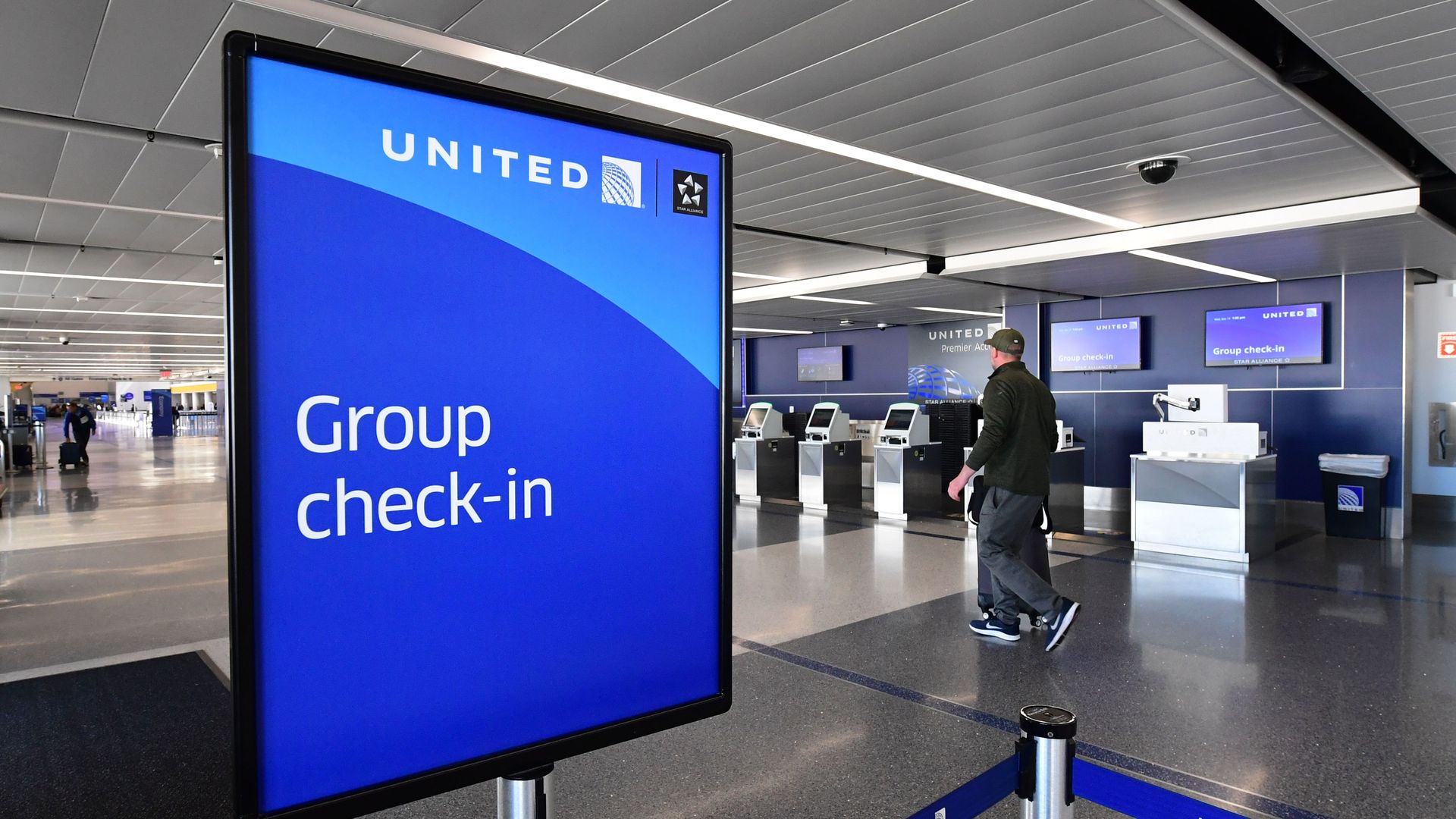 United Airlines check-in
