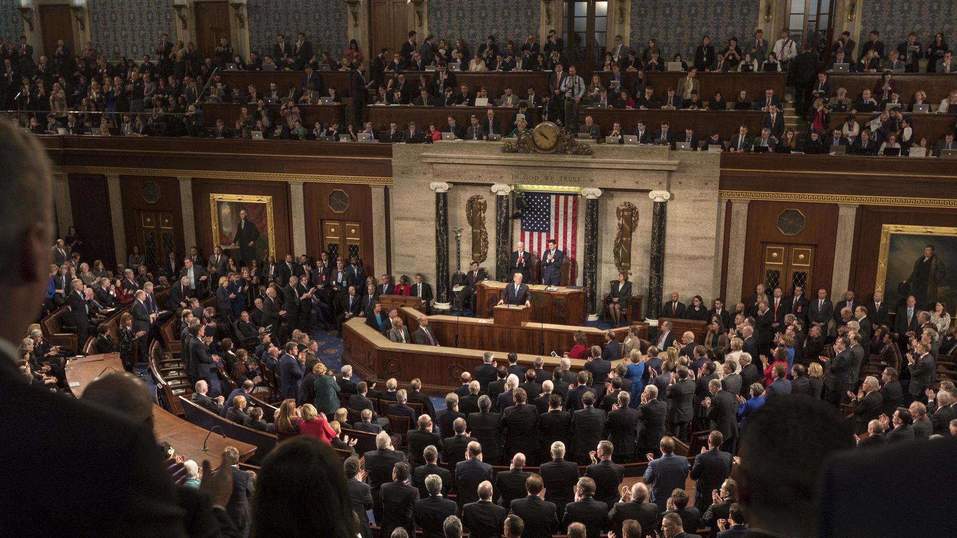 The State of the Union address. Photo: Donaldson Collection