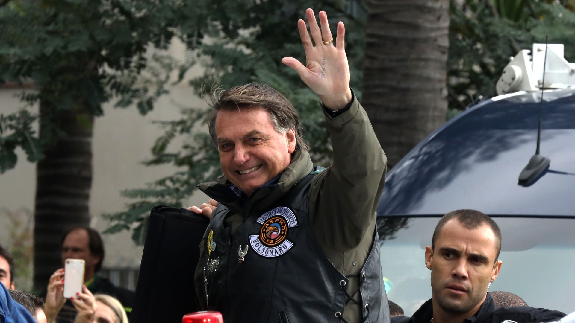 Brazil's president fined for not wearing mask