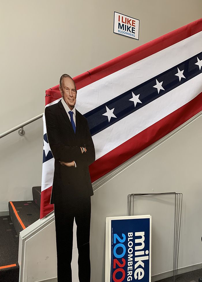 Michael Bloomberg office on North Tryon Street