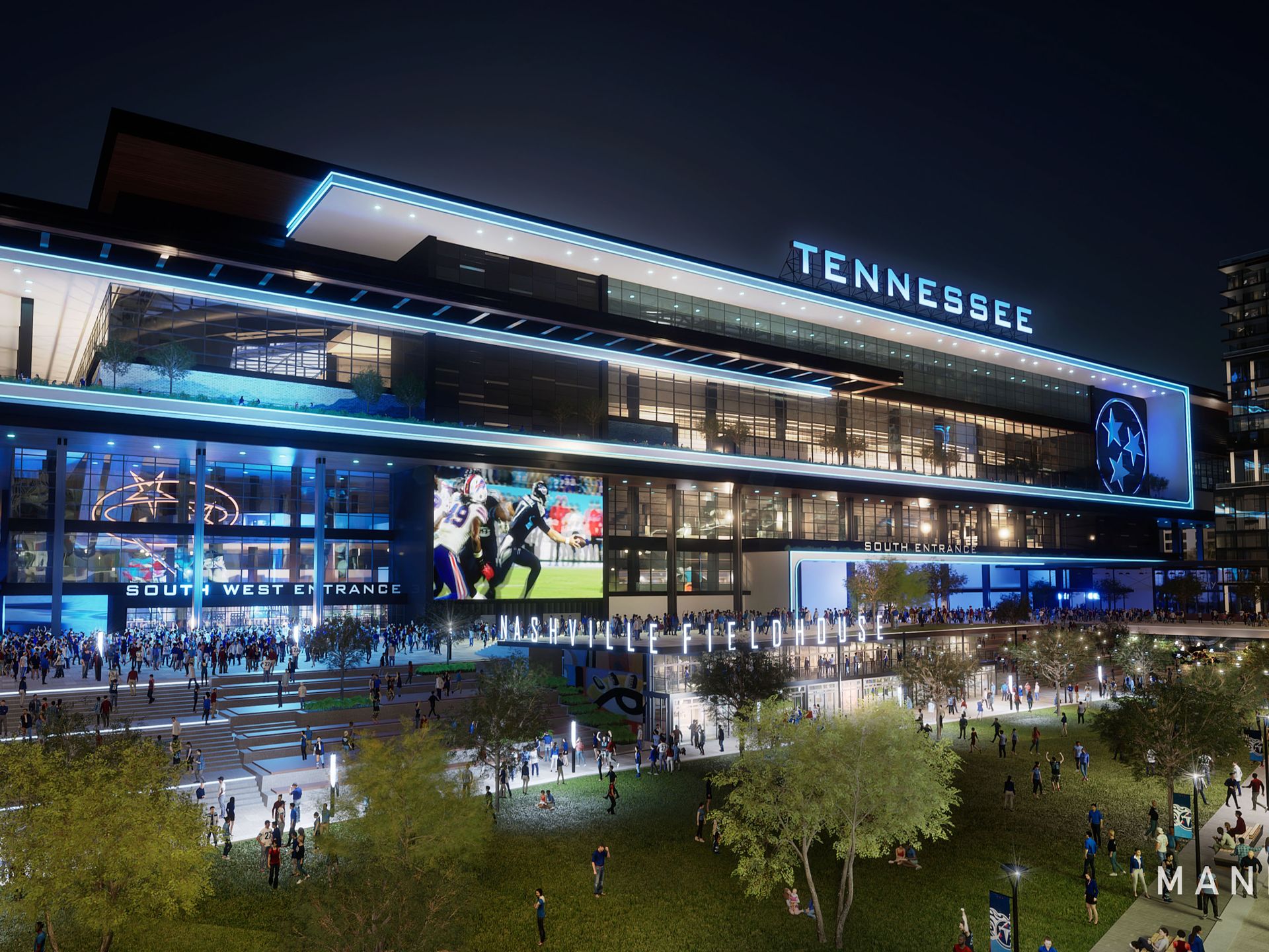 New Titans season marked by new stadium push - Axios Nashville