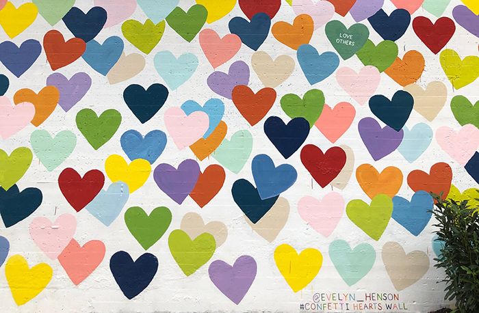 heart wall in south end