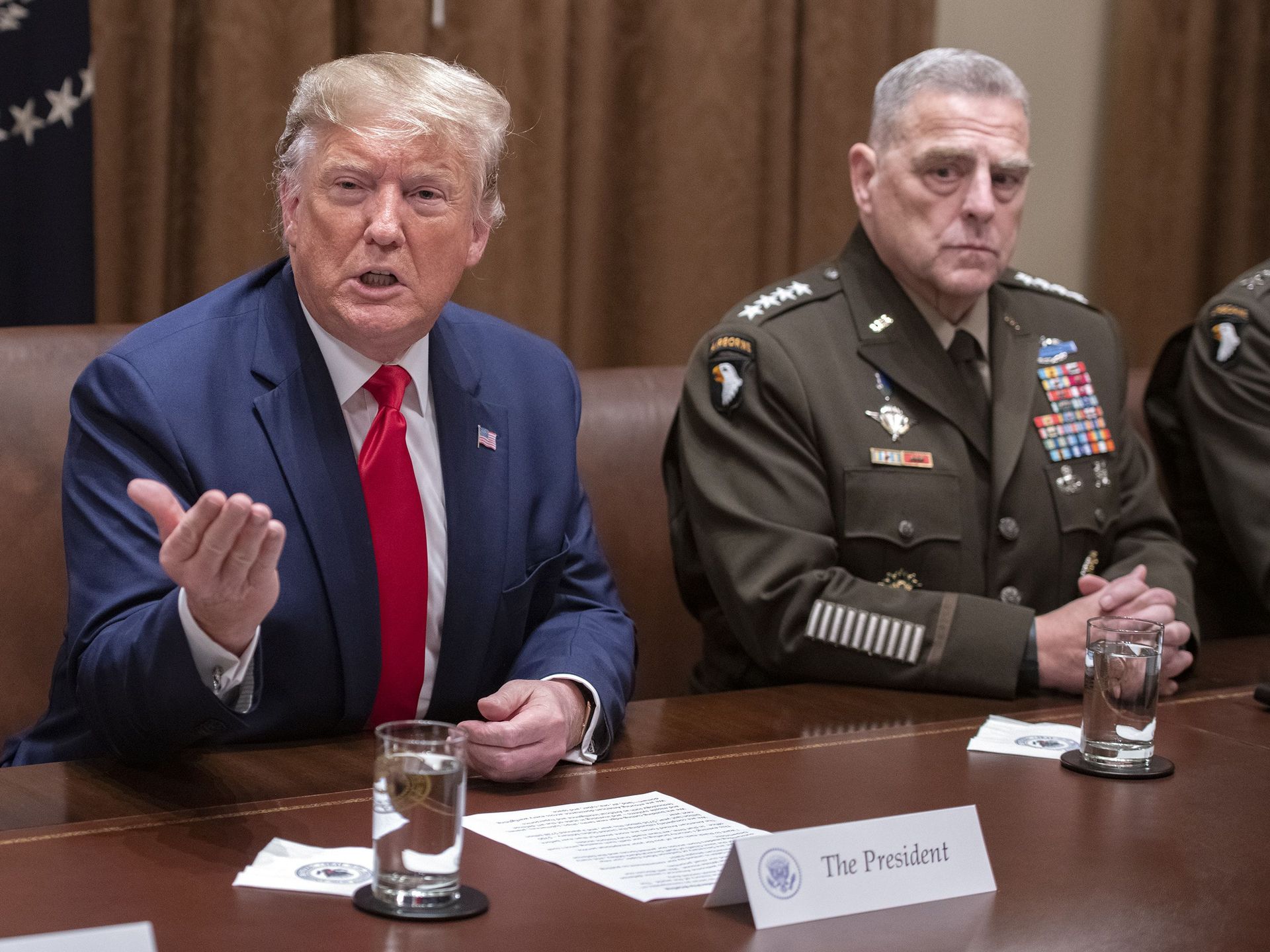 Milley warned Trump: "You're gonna have a f-----g war"