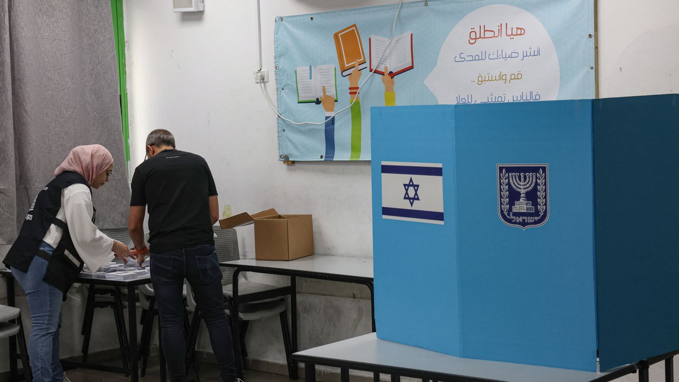 Midway through voting, Israeli turnout hits 53-year high
