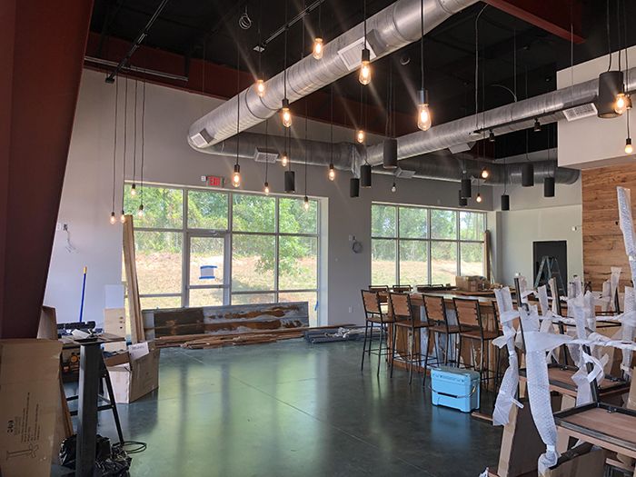 Lore Brewing Company Indian Land interior