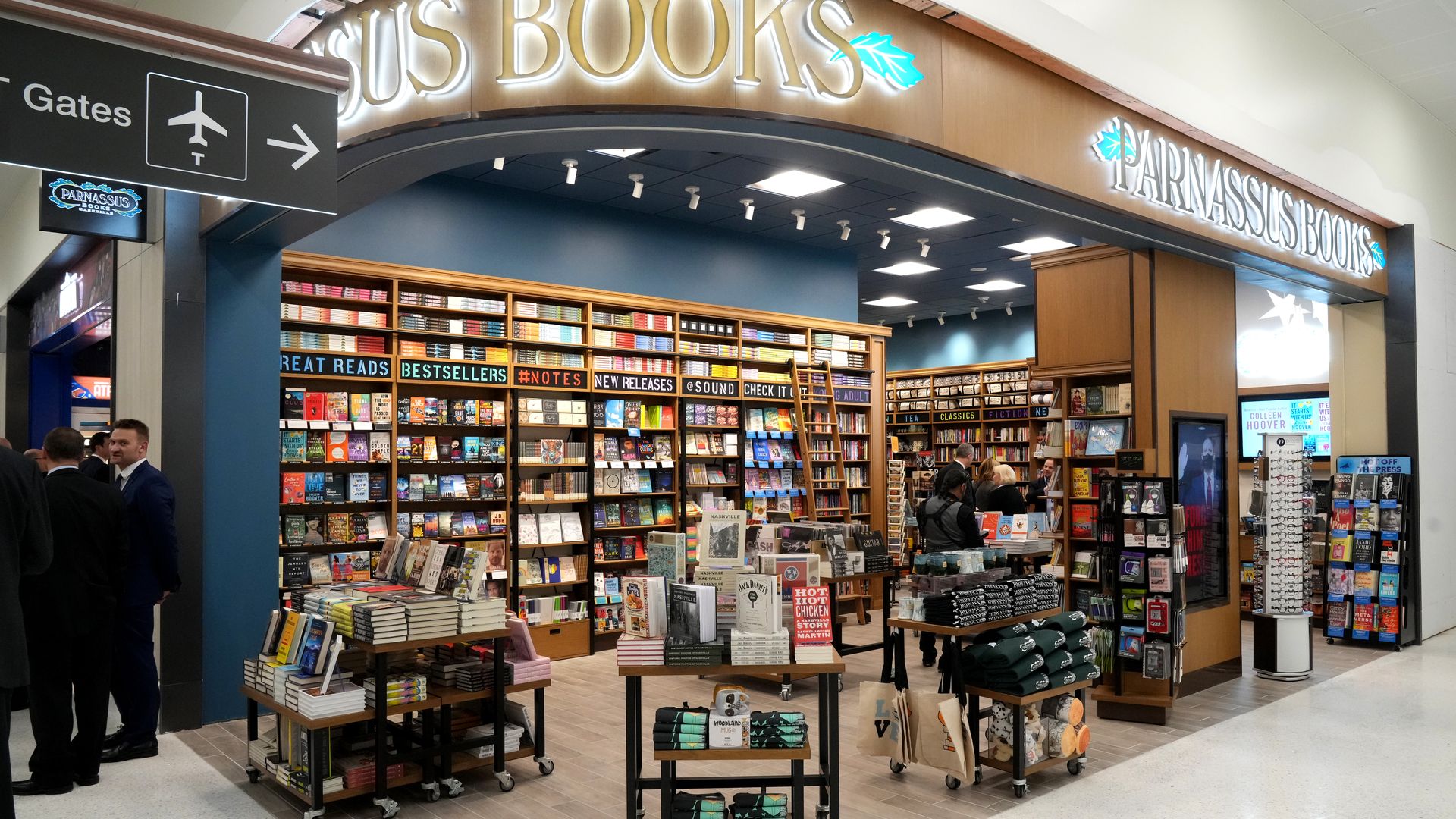 Exterior photo of a bookstore.
