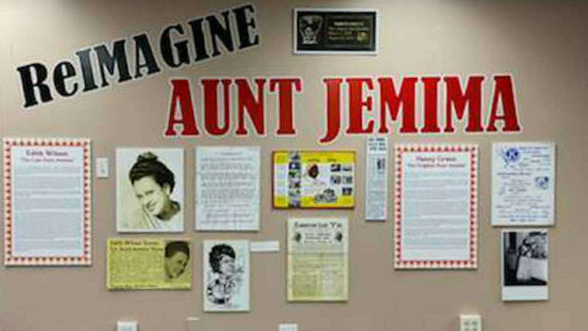 Chicago's Bronzeville Historical Society opens with the ReIMAGINE Aunt Jemima exhibit. 