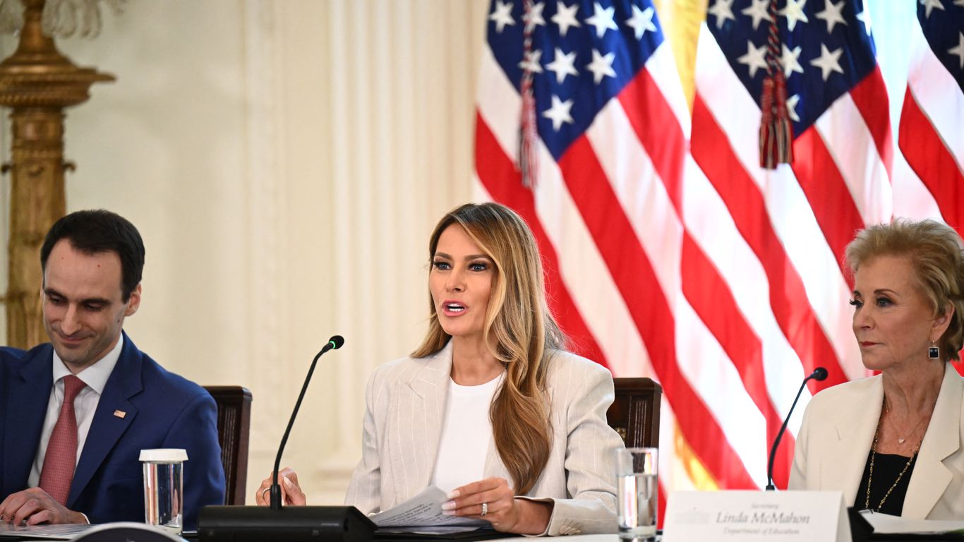 Amazon, Microsoft, Google, Code.org, IBM, and other companies pledged new commitments for AI in education as part of a White House event hosted by Melania Trump