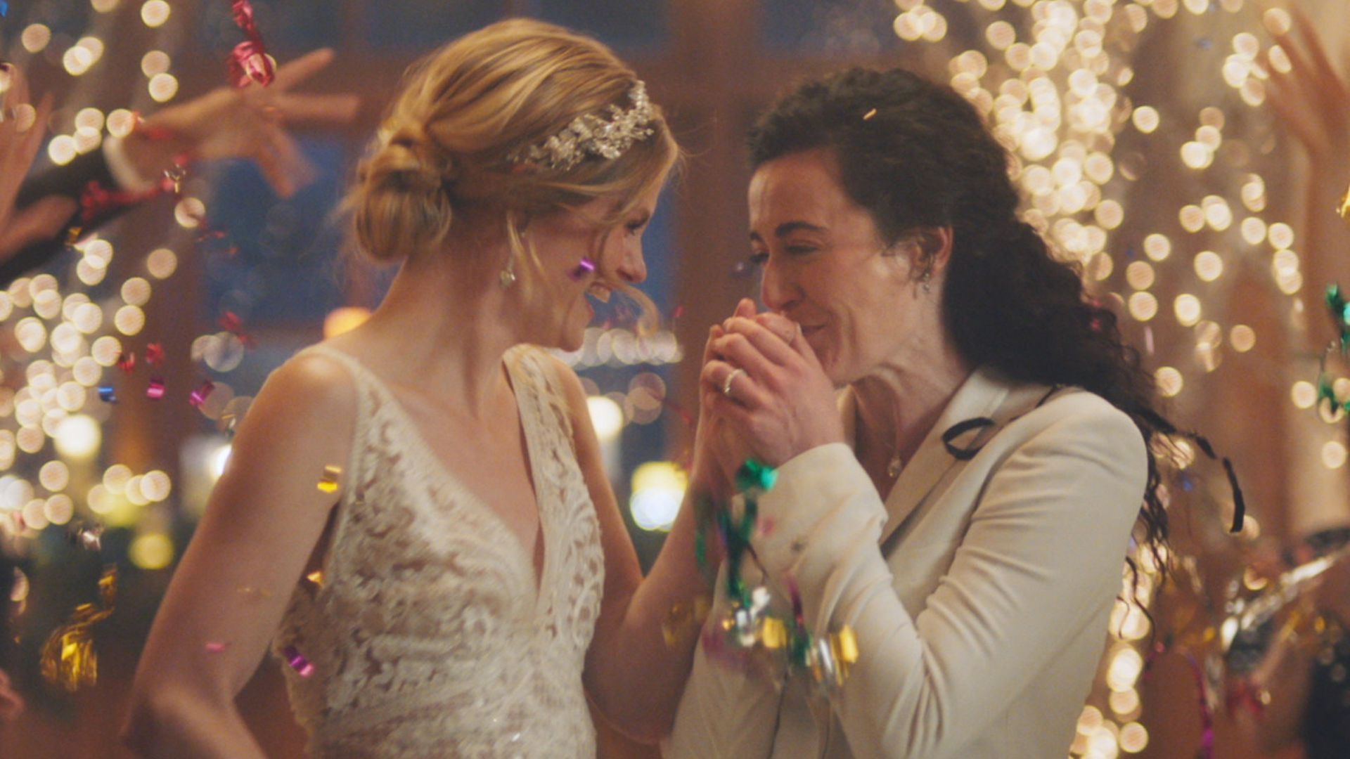 Zola commercial of two women getting married