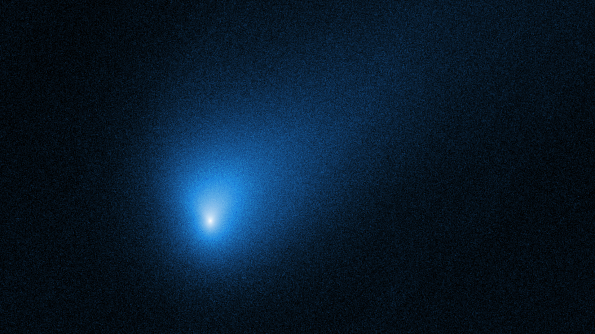Comet Borisov as seen by the Hubble Space Telescope. Photo: NASA/ESA