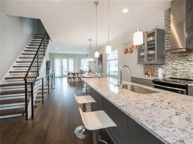 1000 Westbrook Ave. Unit B open floor plan