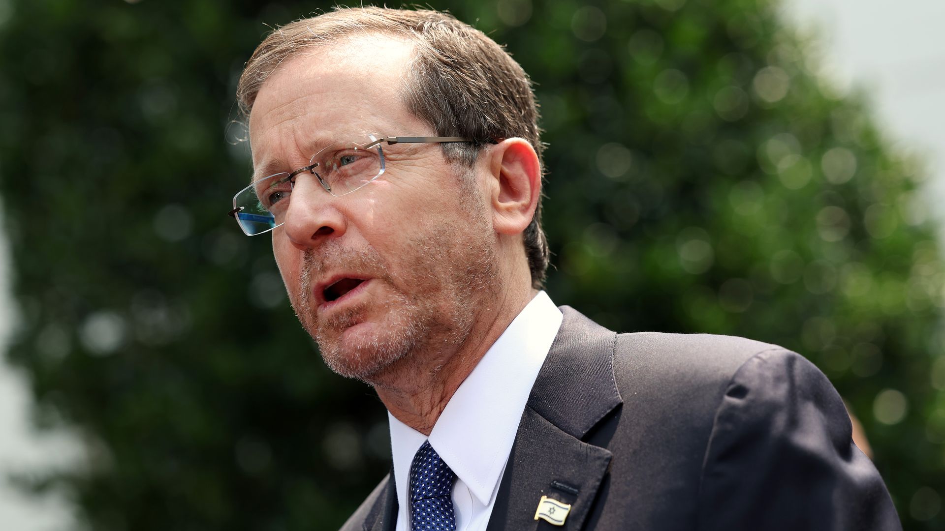 Israeli President Isaac Herzog