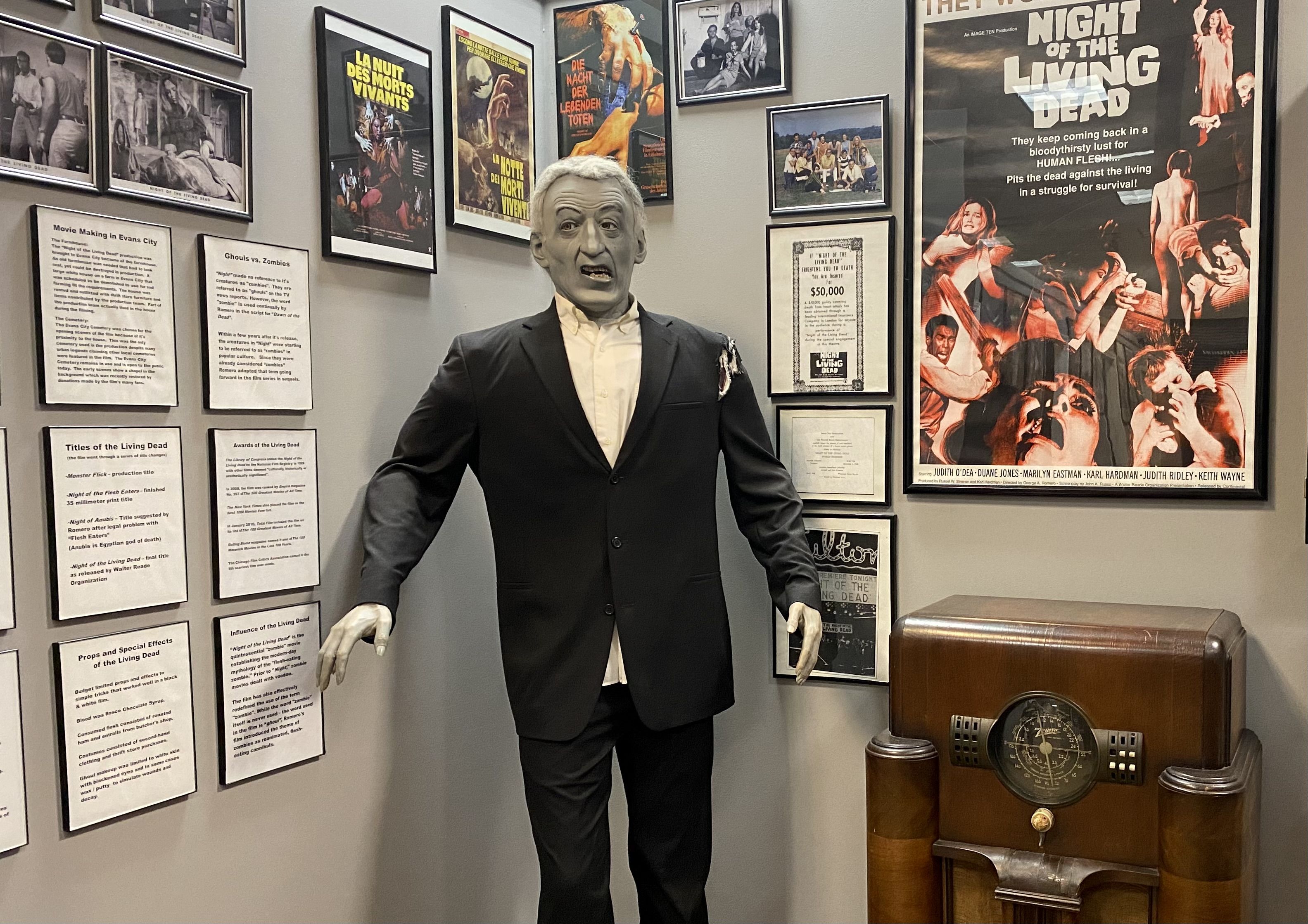 The Living Dead Museum at Monroeville Mall.